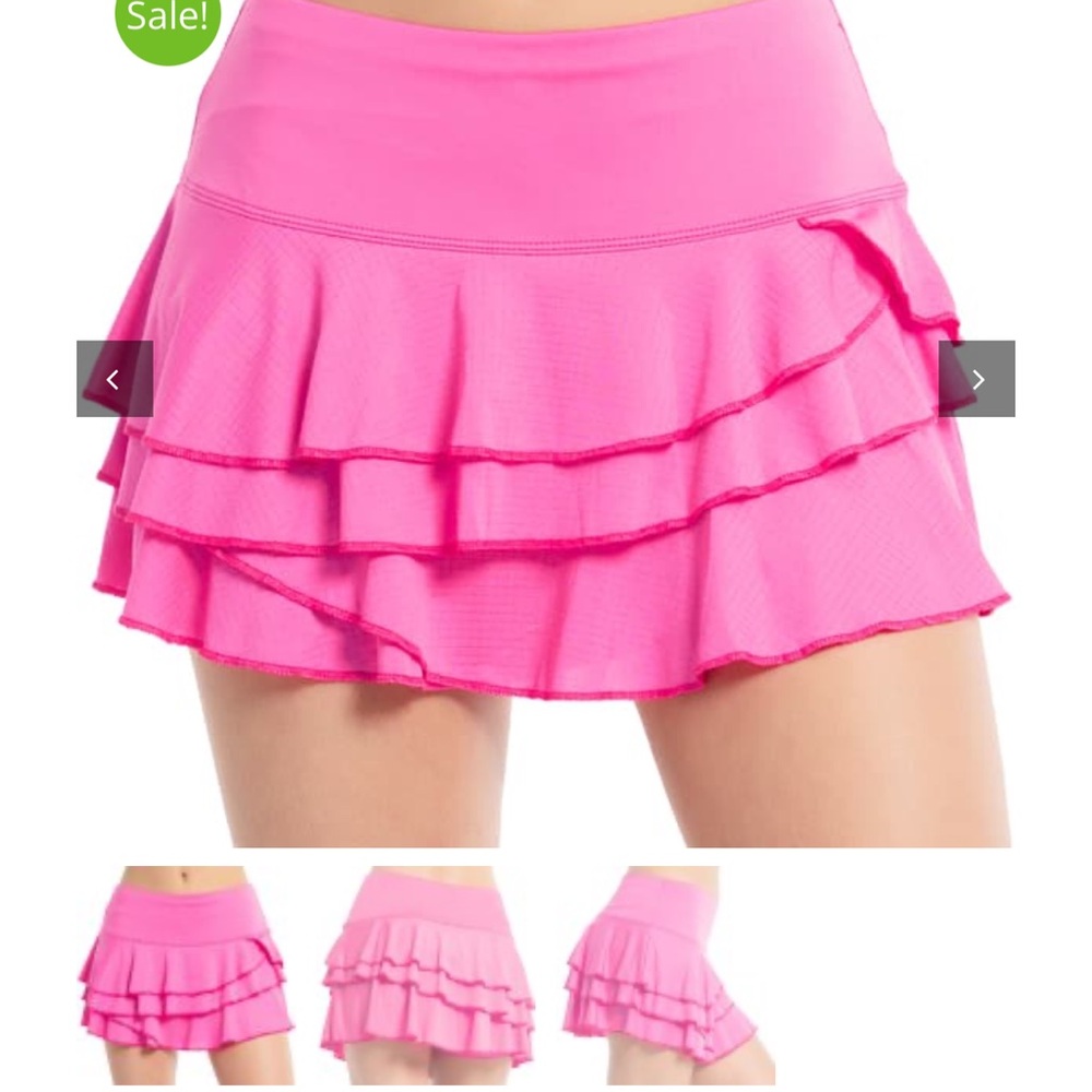 Lucky in Love Prep it up Pink tennis skirt L/12